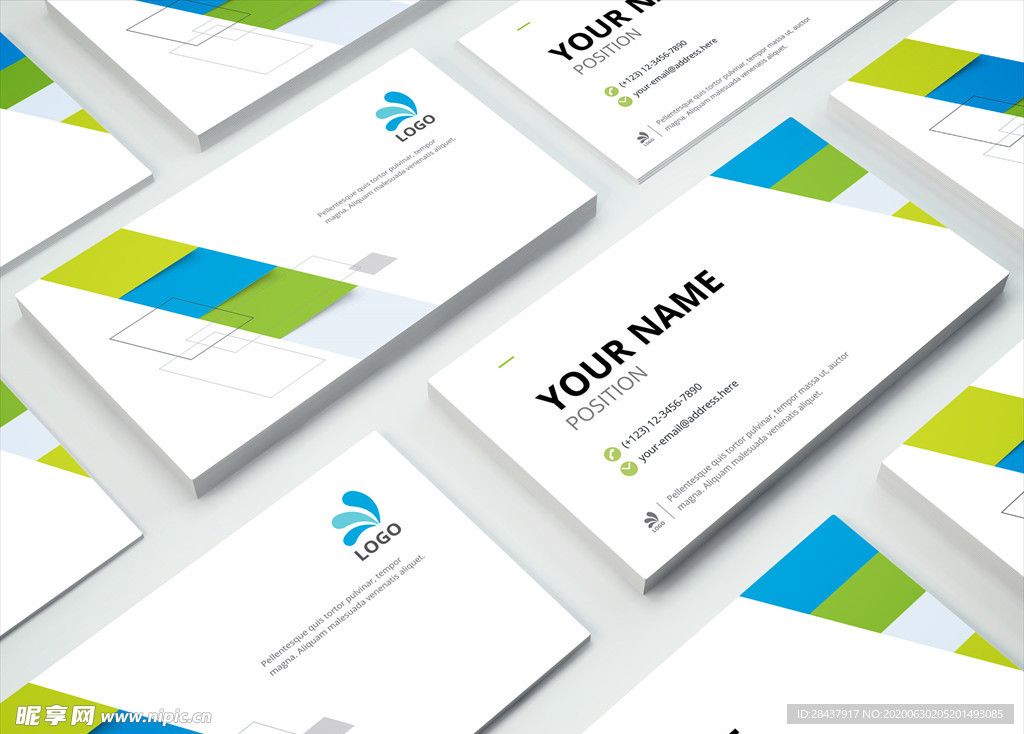 矢量名片模板