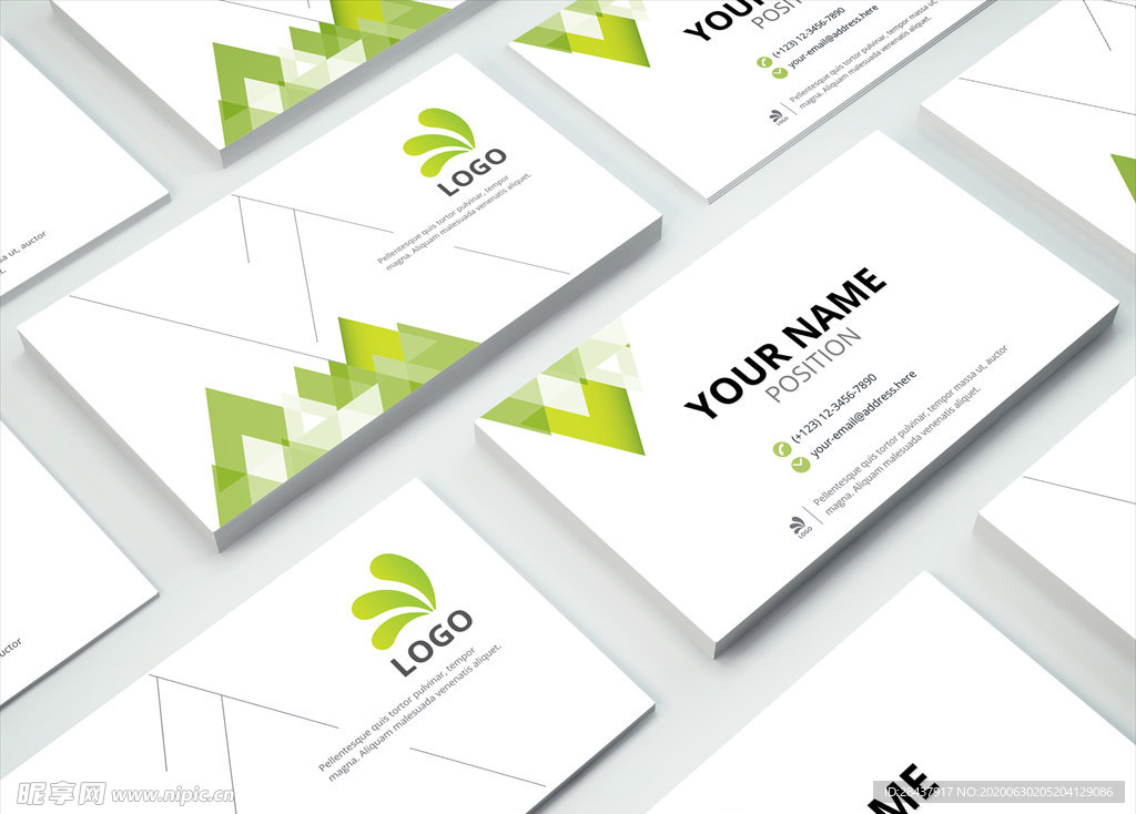 矢量名片模板