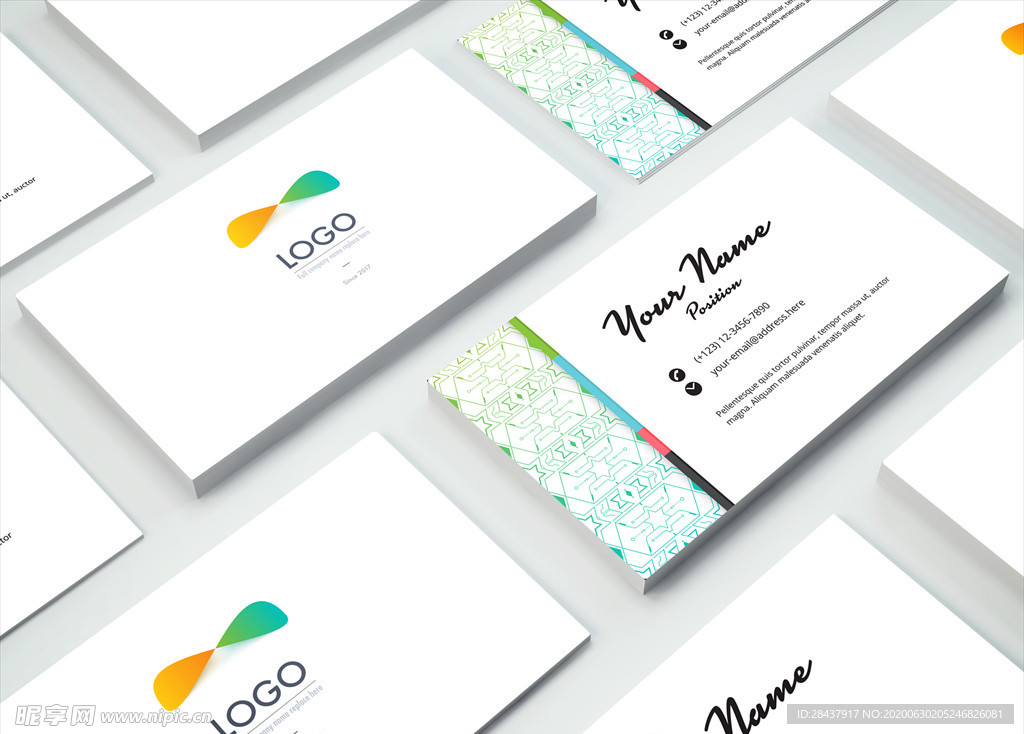 矢量名片模板