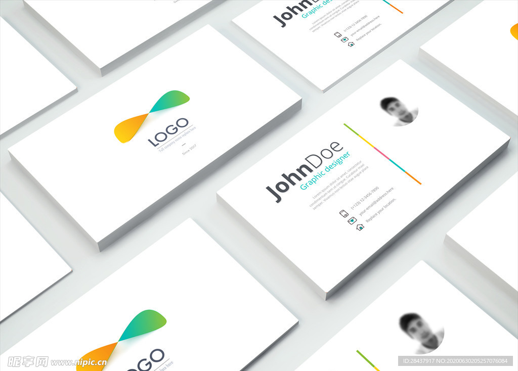 矢量名片模板