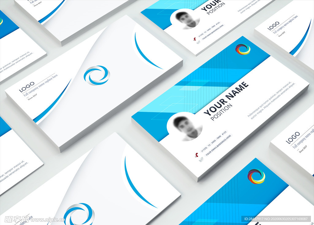 矢量名片模板