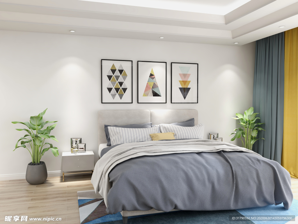 北欧小清新室内图片