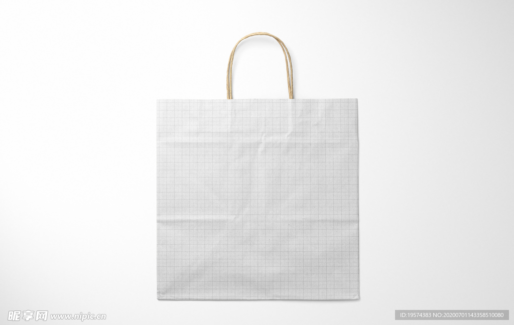 天然牛皮纸购物袋