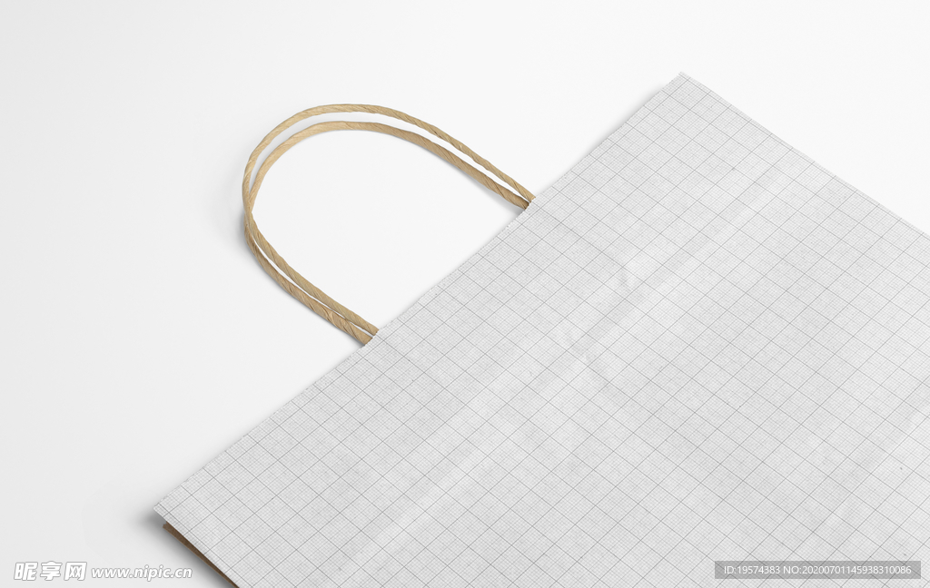 天然牛皮纸购物袋