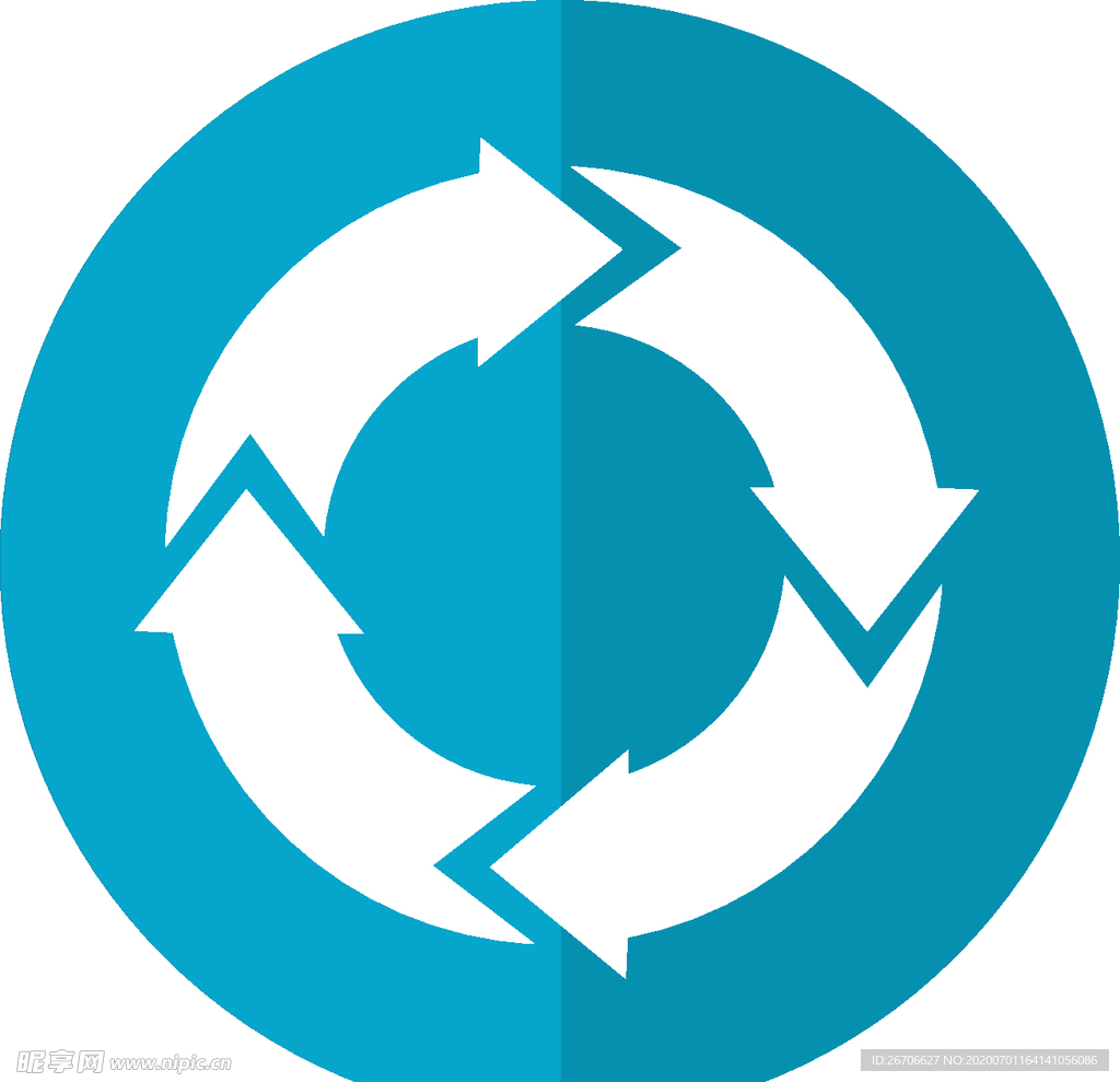 医疗循环图标