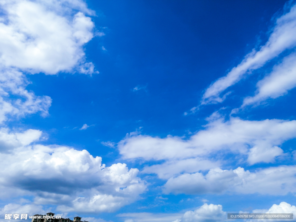 蓝天白云