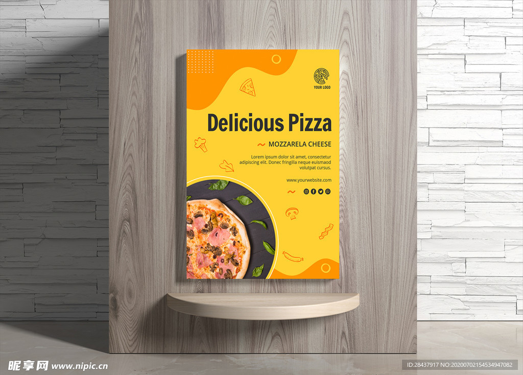 披萨海报