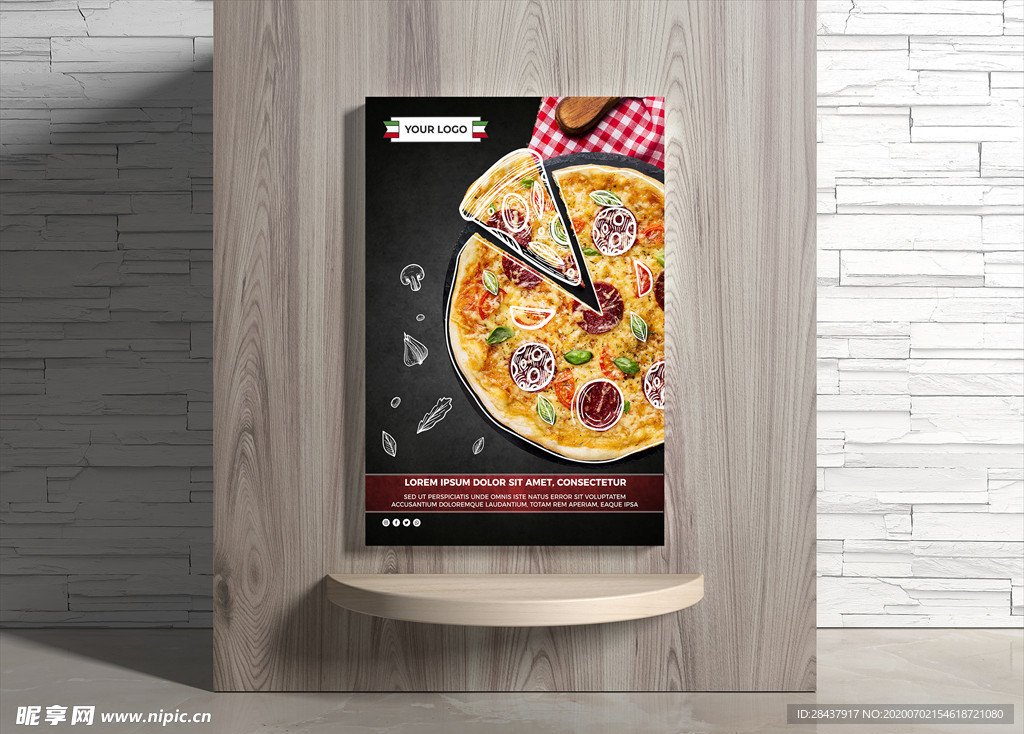 披萨海报