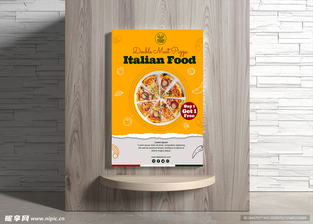 披萨海报
