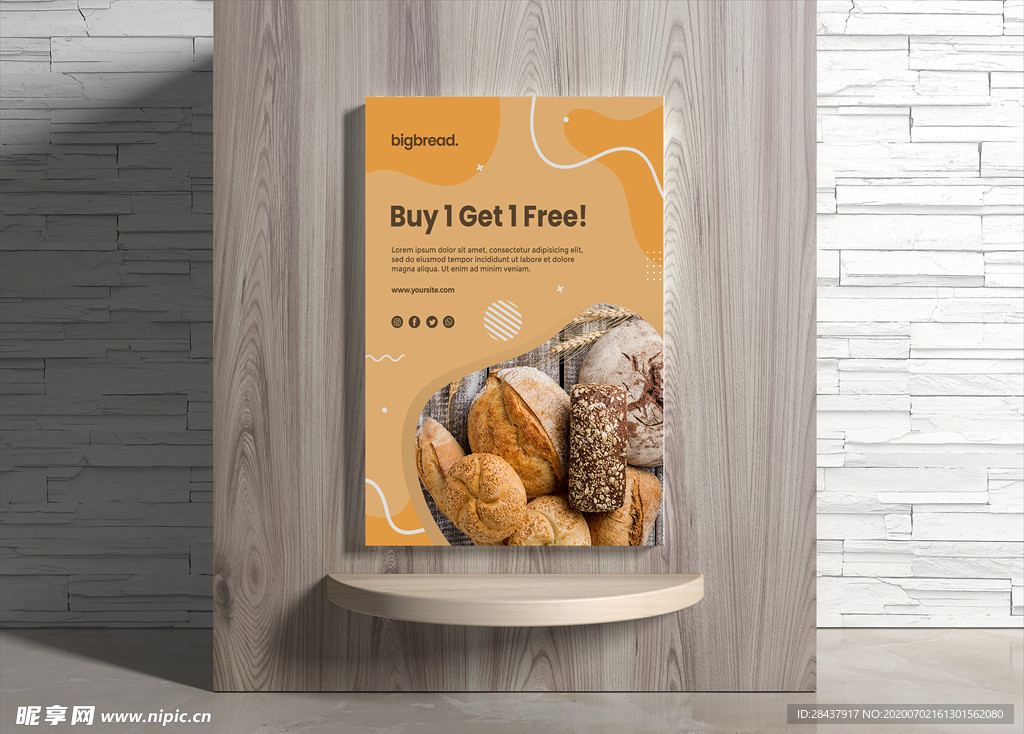 面包海报