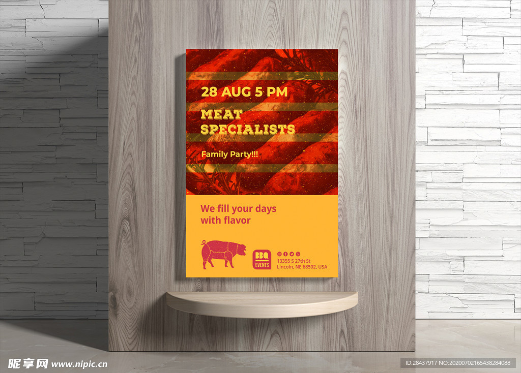 烧烤海报