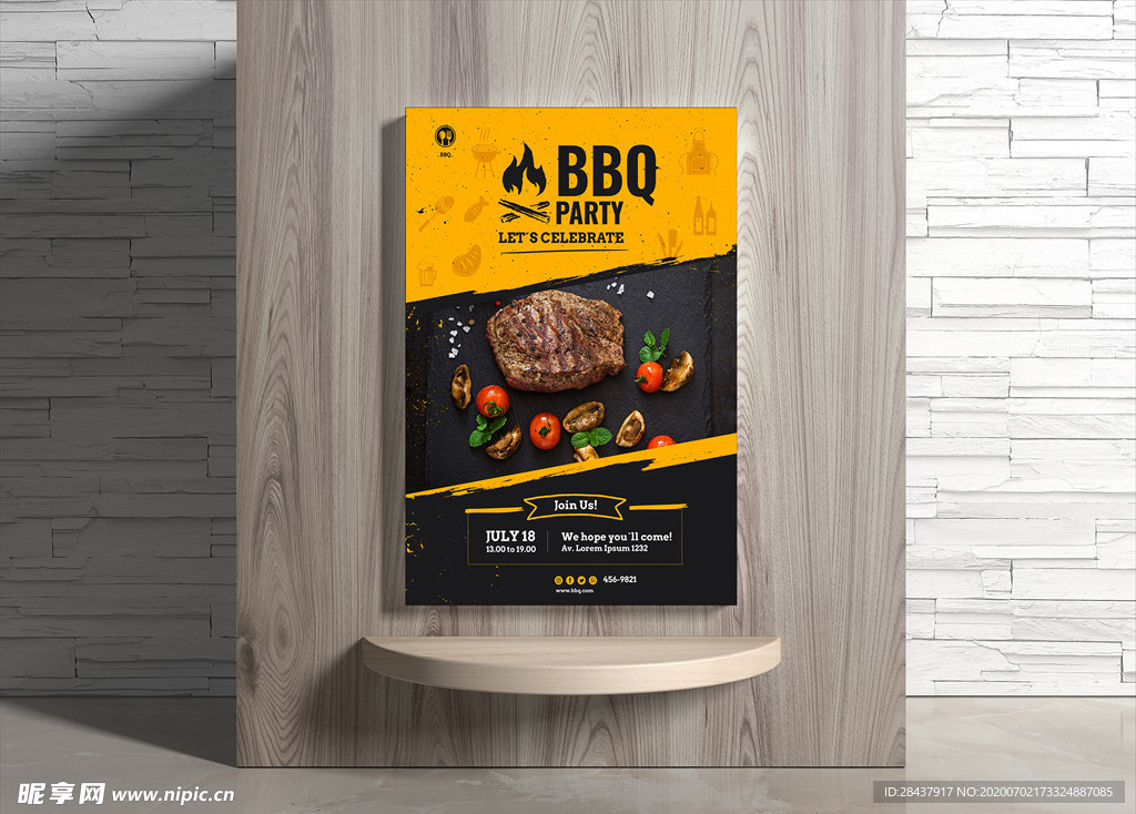 烧烤海报