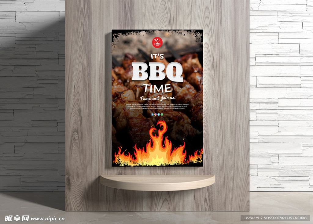 烧烤海报