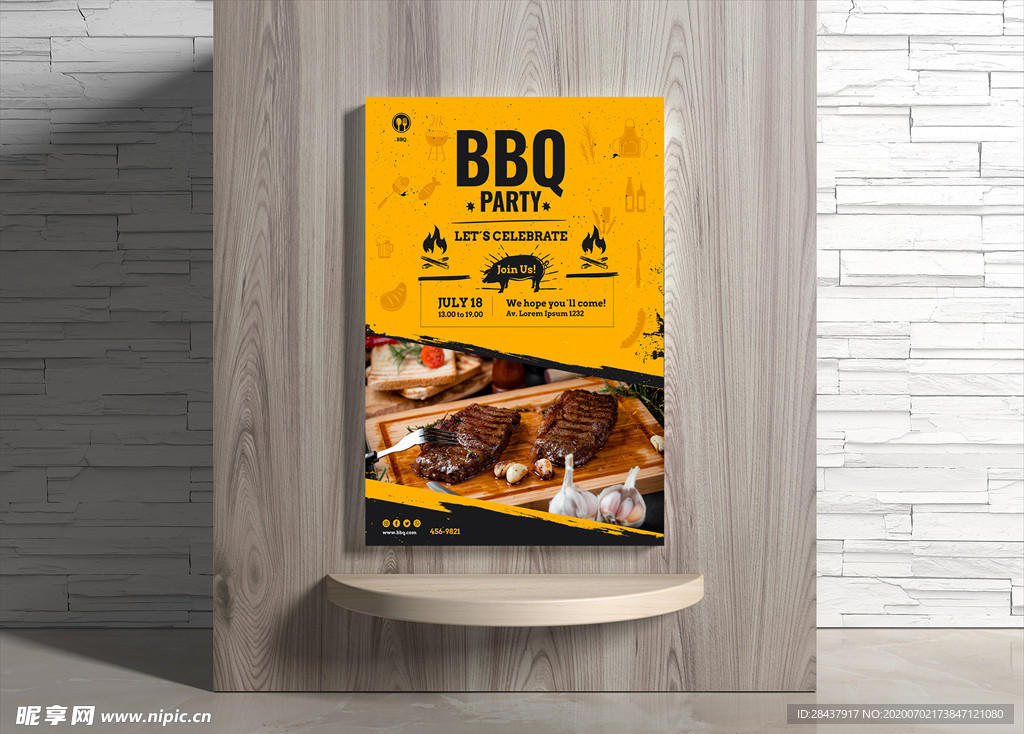 烧烤海报