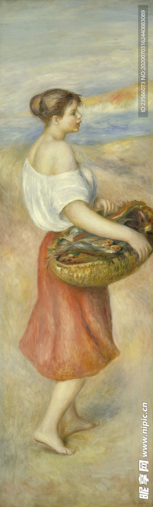 人物形象复古油画