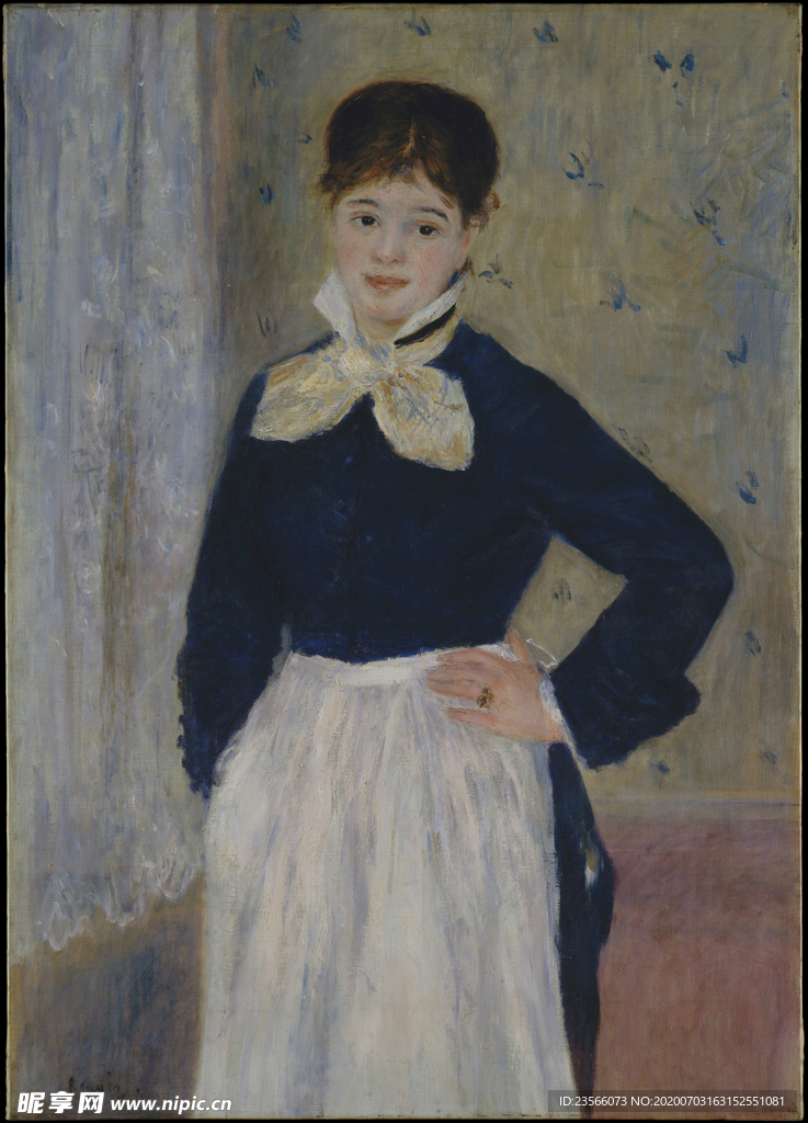 人物形象复古油画