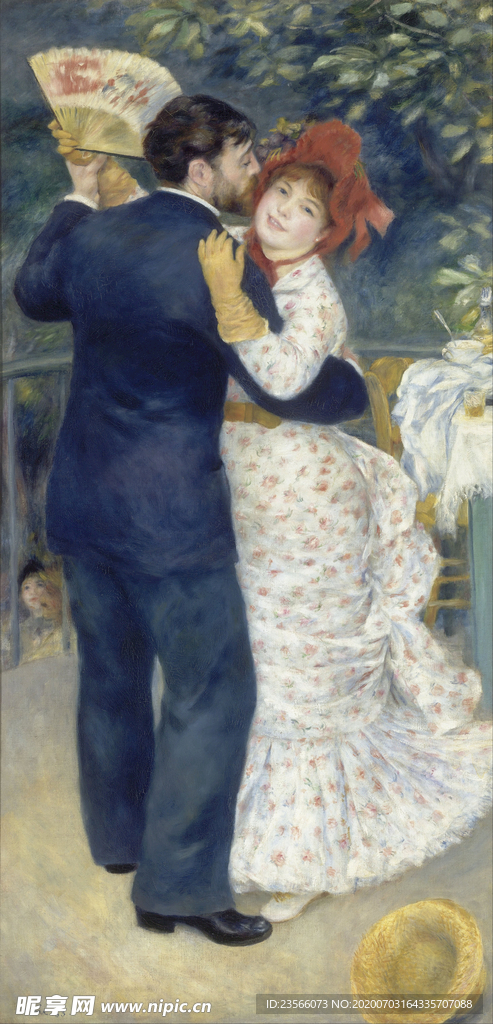 人物形象复古油画