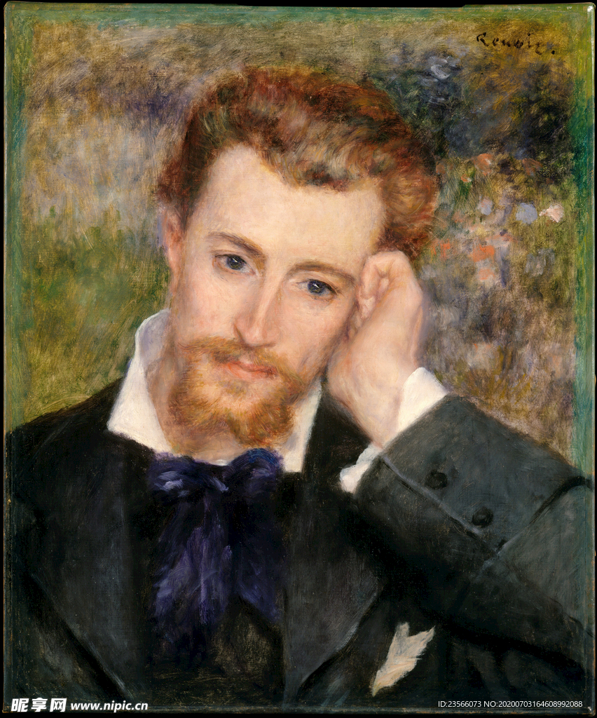 人物形象复古油画