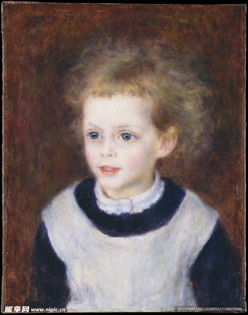 人物形象复古油画