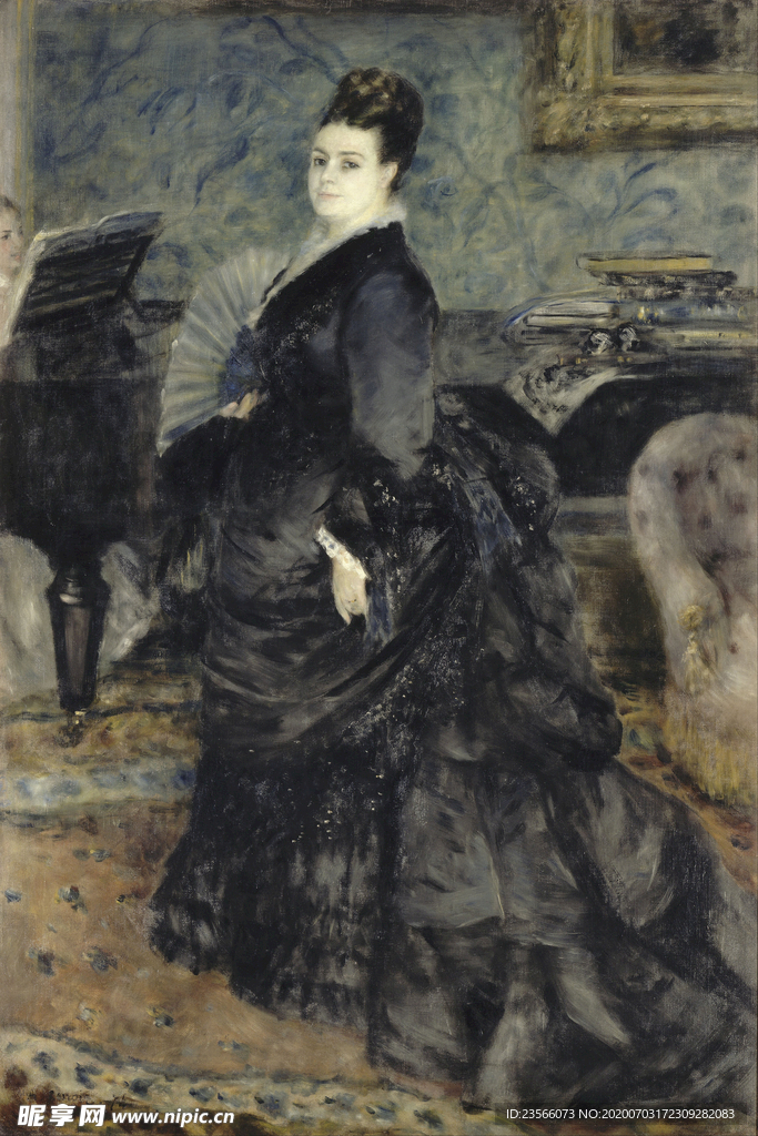 人物形象复古油画