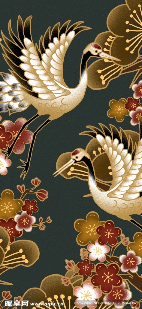 中国风精美潮流插画