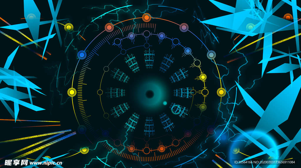 游戏螺纹阵型插画卡通背景素材