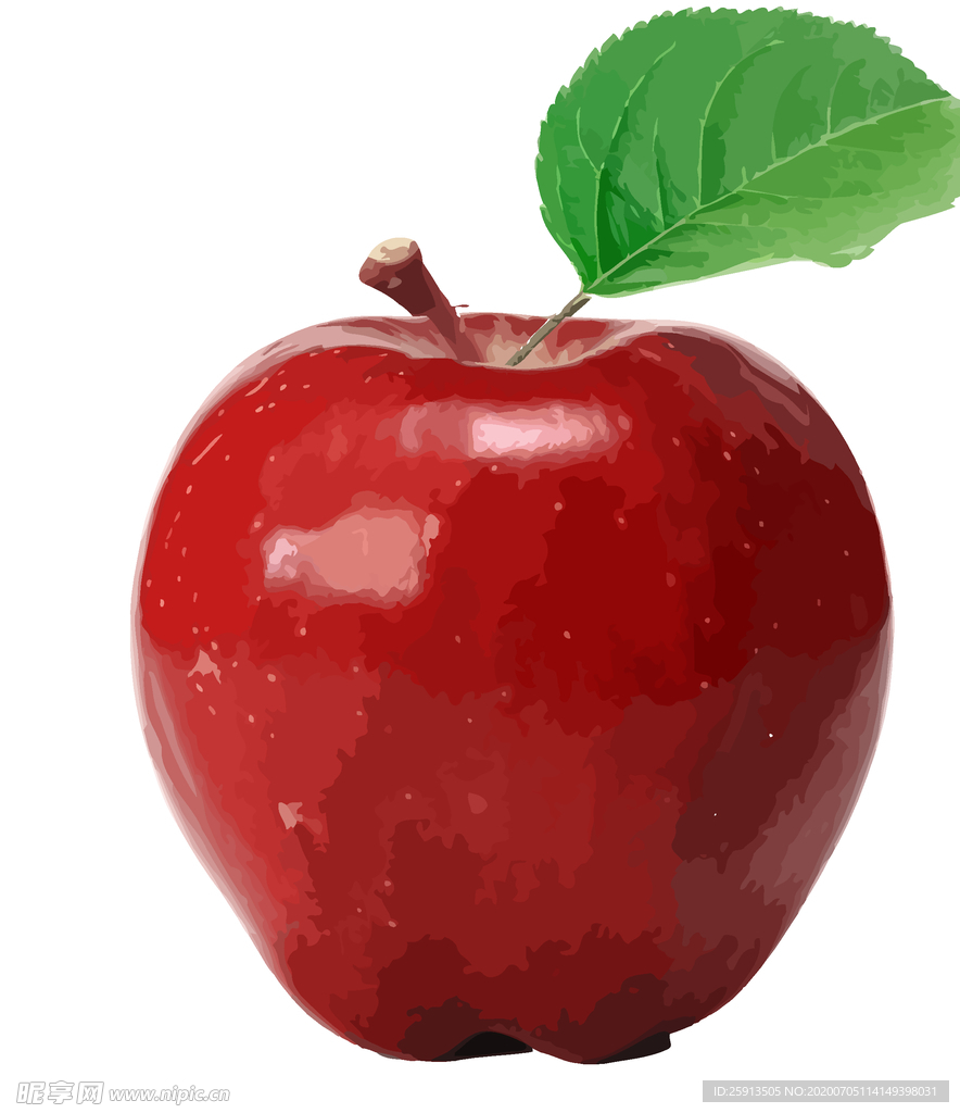 苹果插画