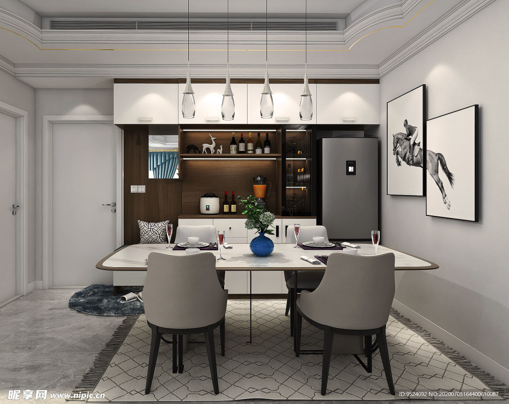 餐边柜鞋柜组合