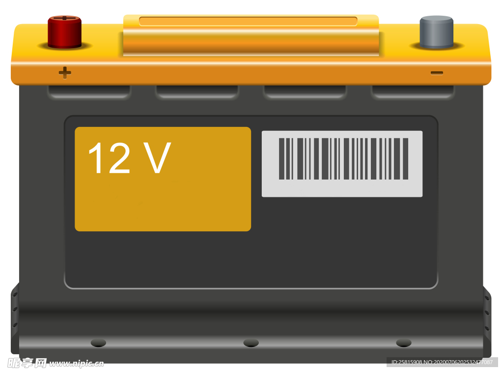 汽车电瓶图片