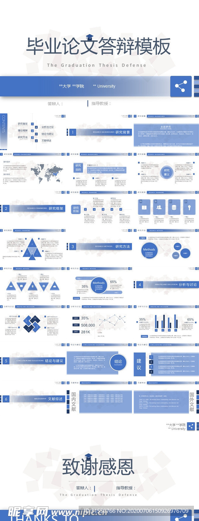 毕业论文答辩模板