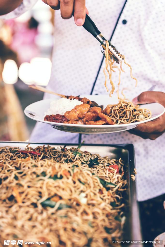 面条 米粉 美食