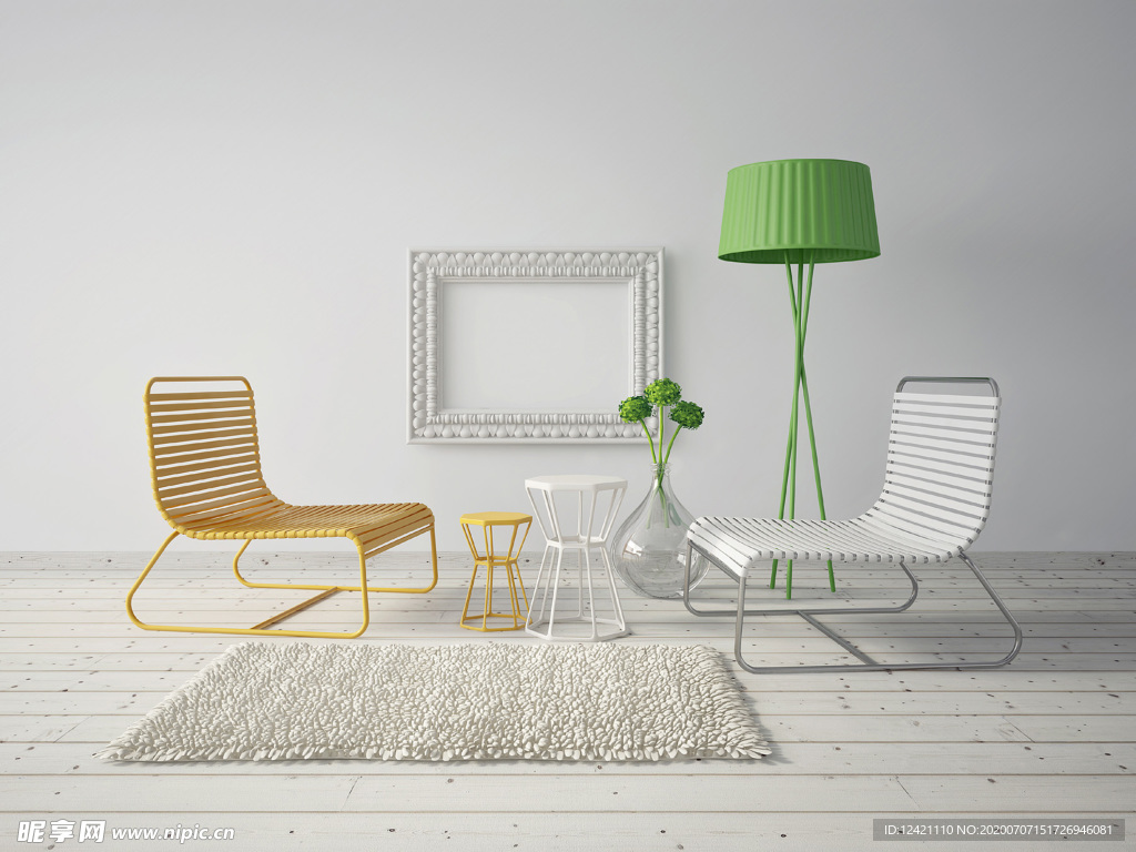 椅子 客厅 灯饰 室内装修