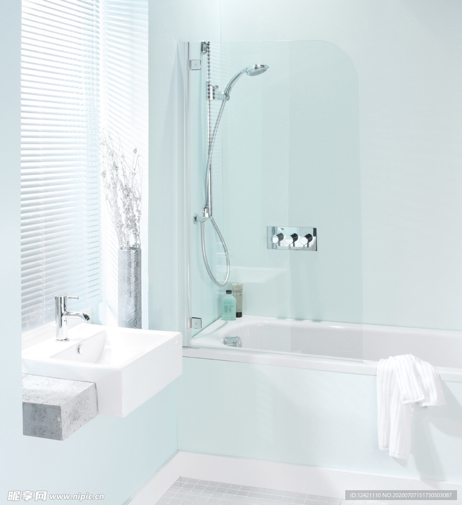 浴室 洗手台 花洒 淋浴 浴缸