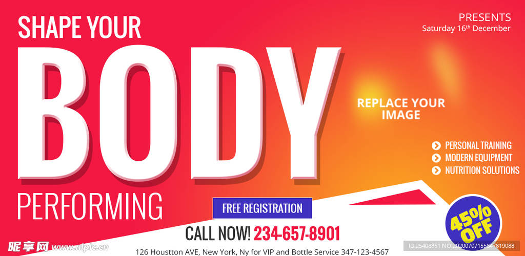 国外 海报 banner 界面