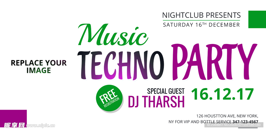 国外 海报 banner 界面