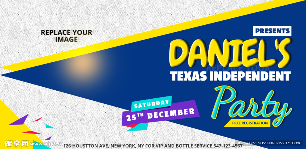 国外 海报 banner 界面