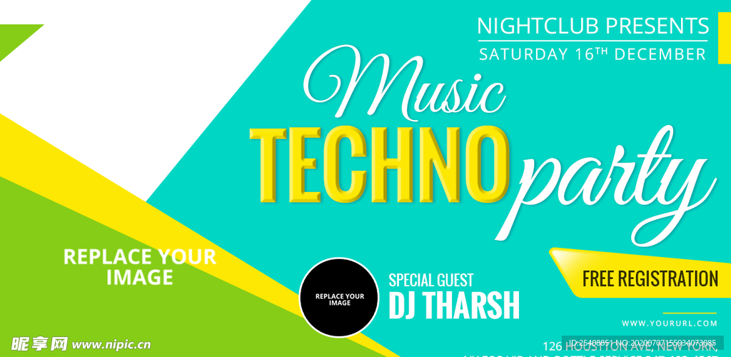 国外 海报 banner 界面