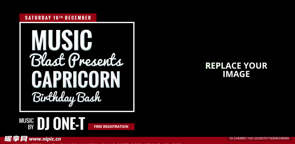 国外 海报 banner 界面