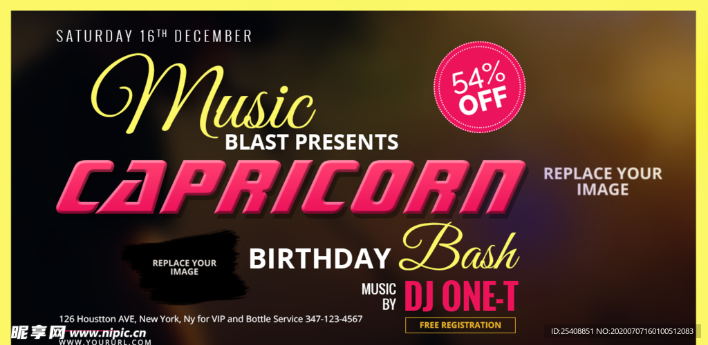 国外 海报 banner 界面