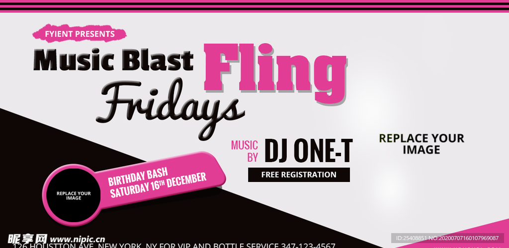 国外 海报 banner 界面