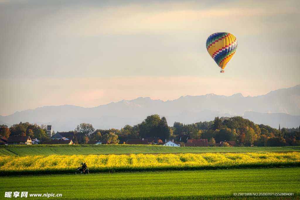 热气球图片