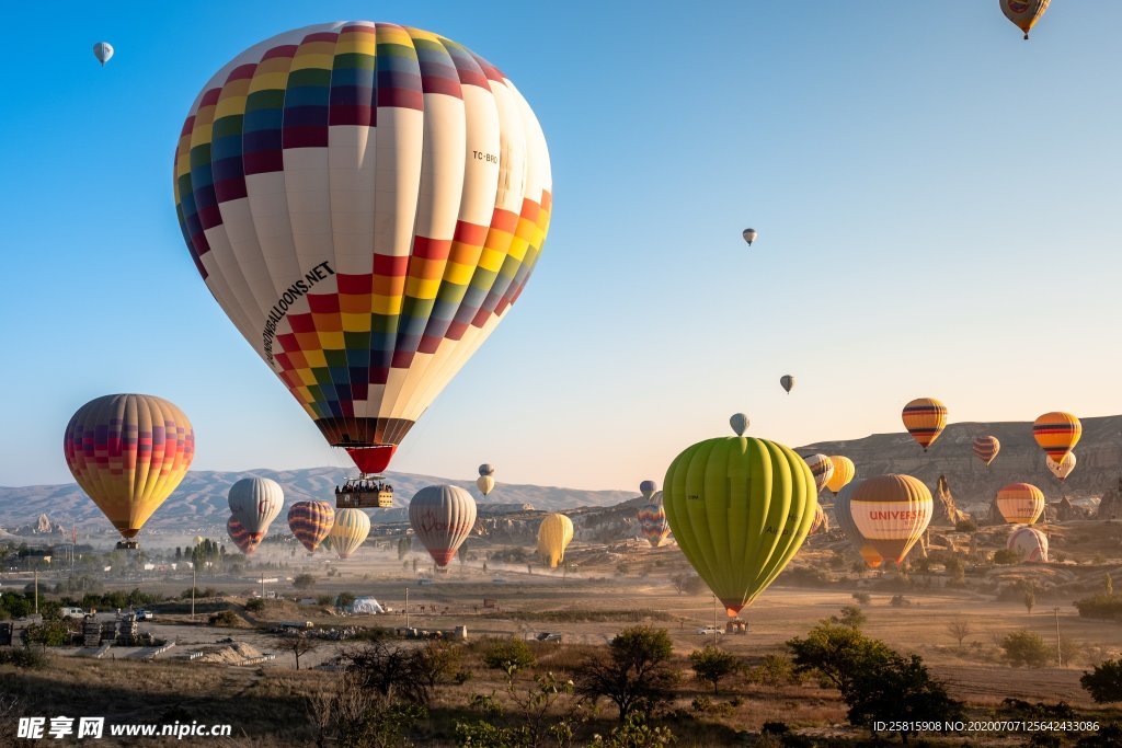 热气球图片