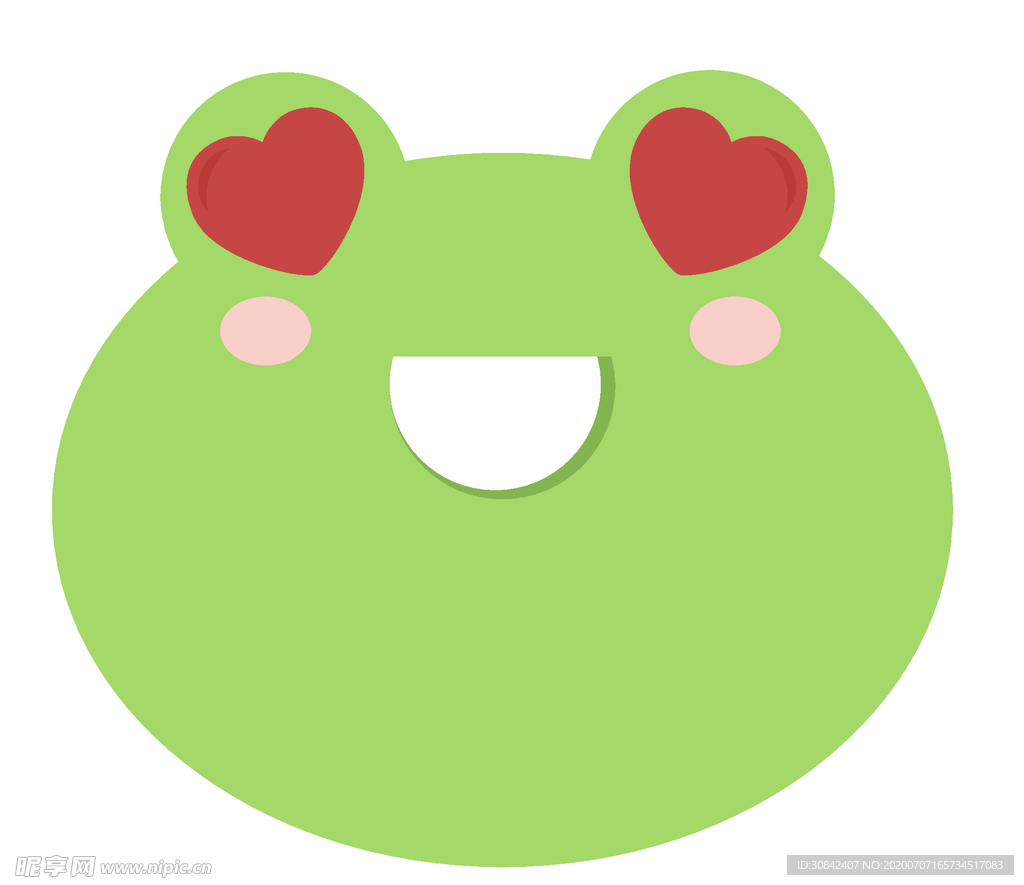可爱风格青蛙