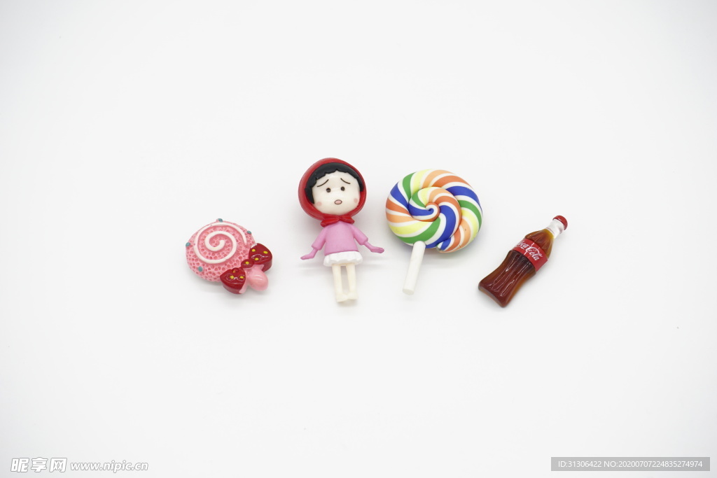 卡通冰箱贴产品实拍