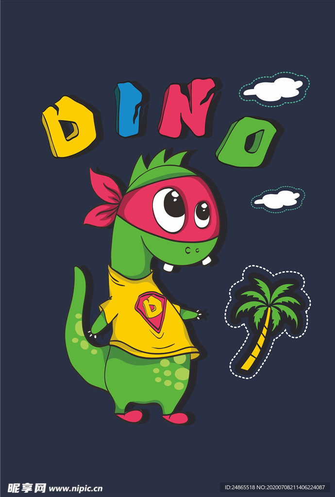 卡通恐龙