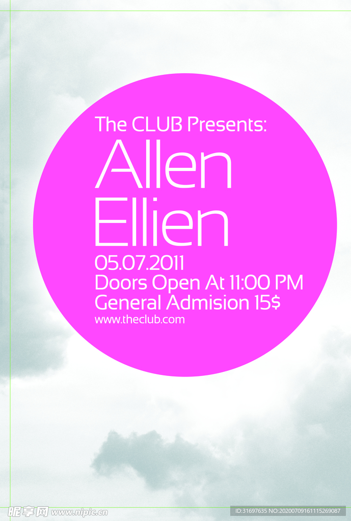 国外潮流促销时尚海报