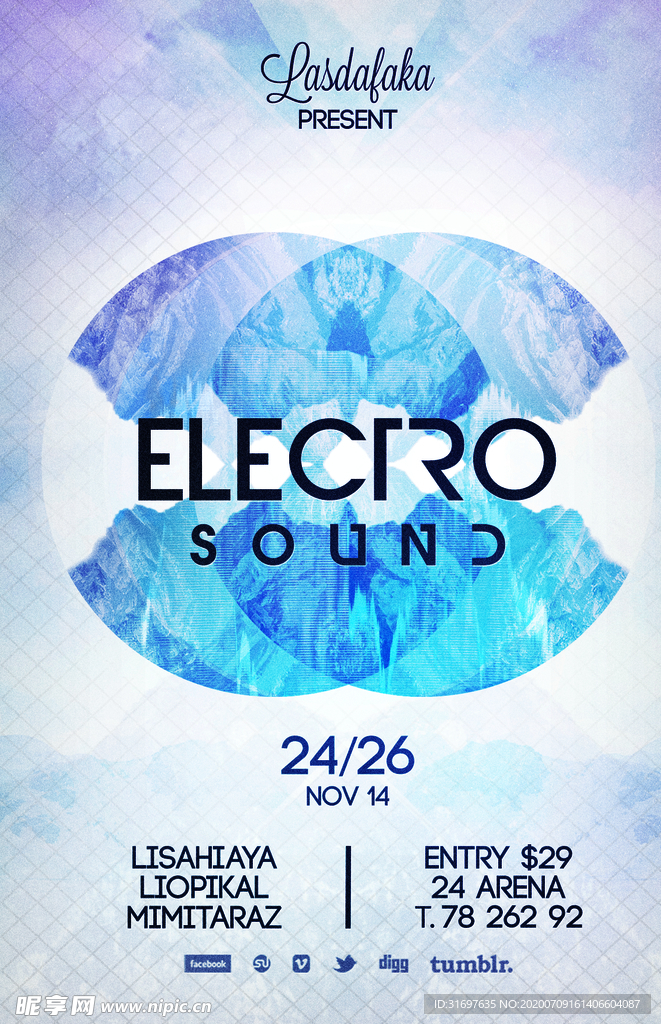 国外潮流促销时尚海报