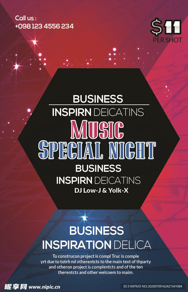 国外潮流促销时尚海报