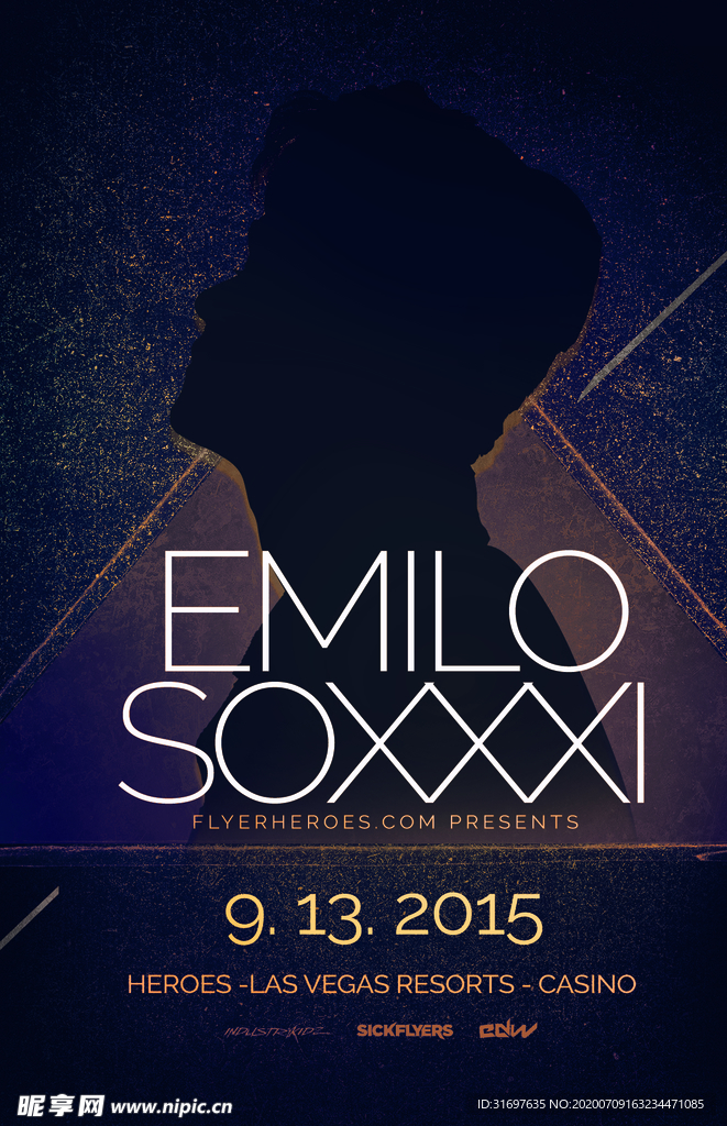 国外潮流促销时尚海报