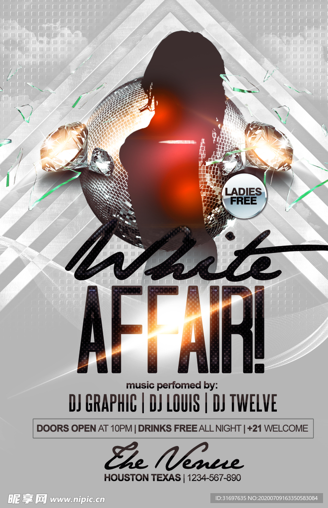 国外潮流促销时尚海报